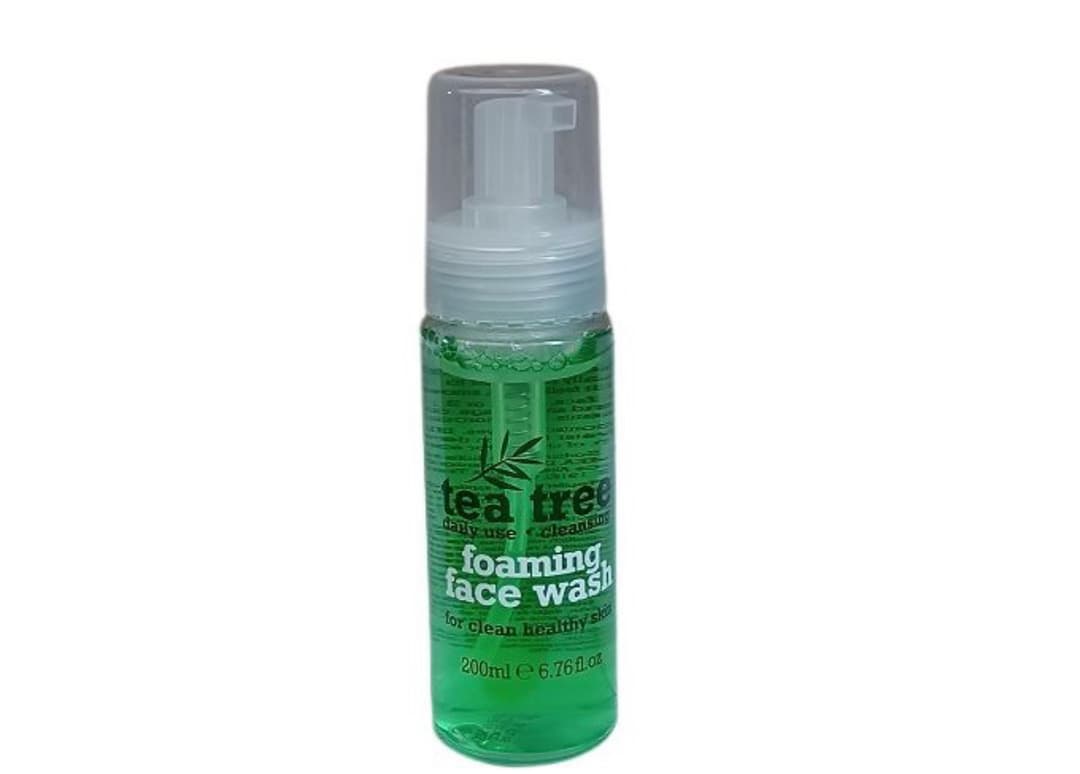 tea tree foaming face wash 